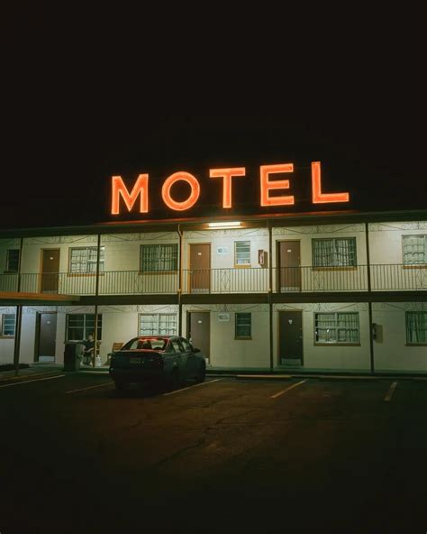 $20 a night motel.